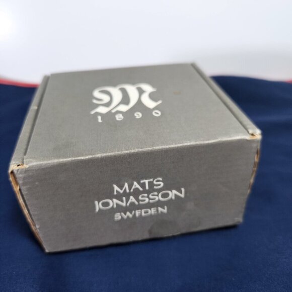 Mats Jonasson Lead Crystal Owl Paperweight Signature Collection Made in Sweden - Picture 12 of 12